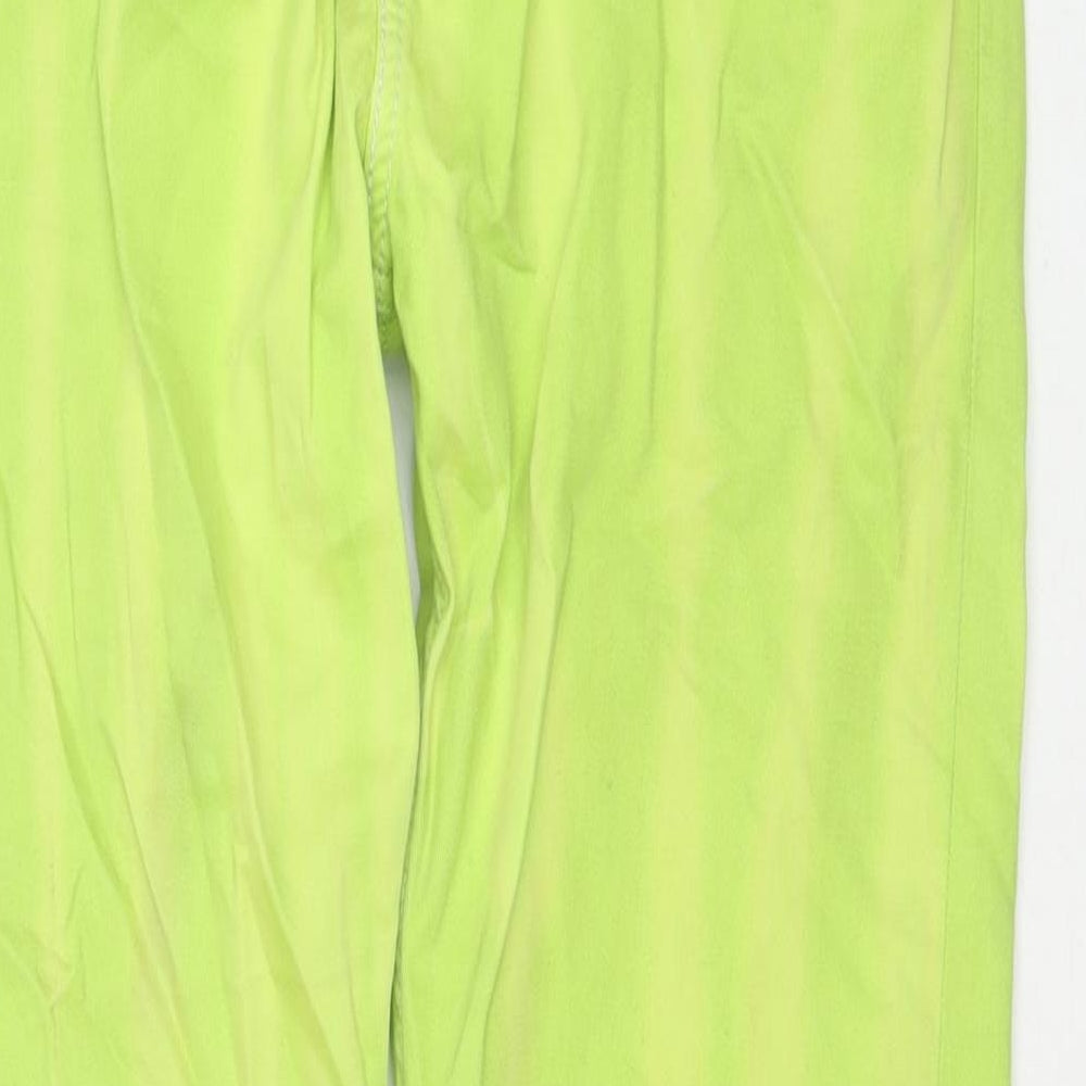 Levi's Mens Green Cotton Straight Jeans Size 32 in L32 in Regular Zip