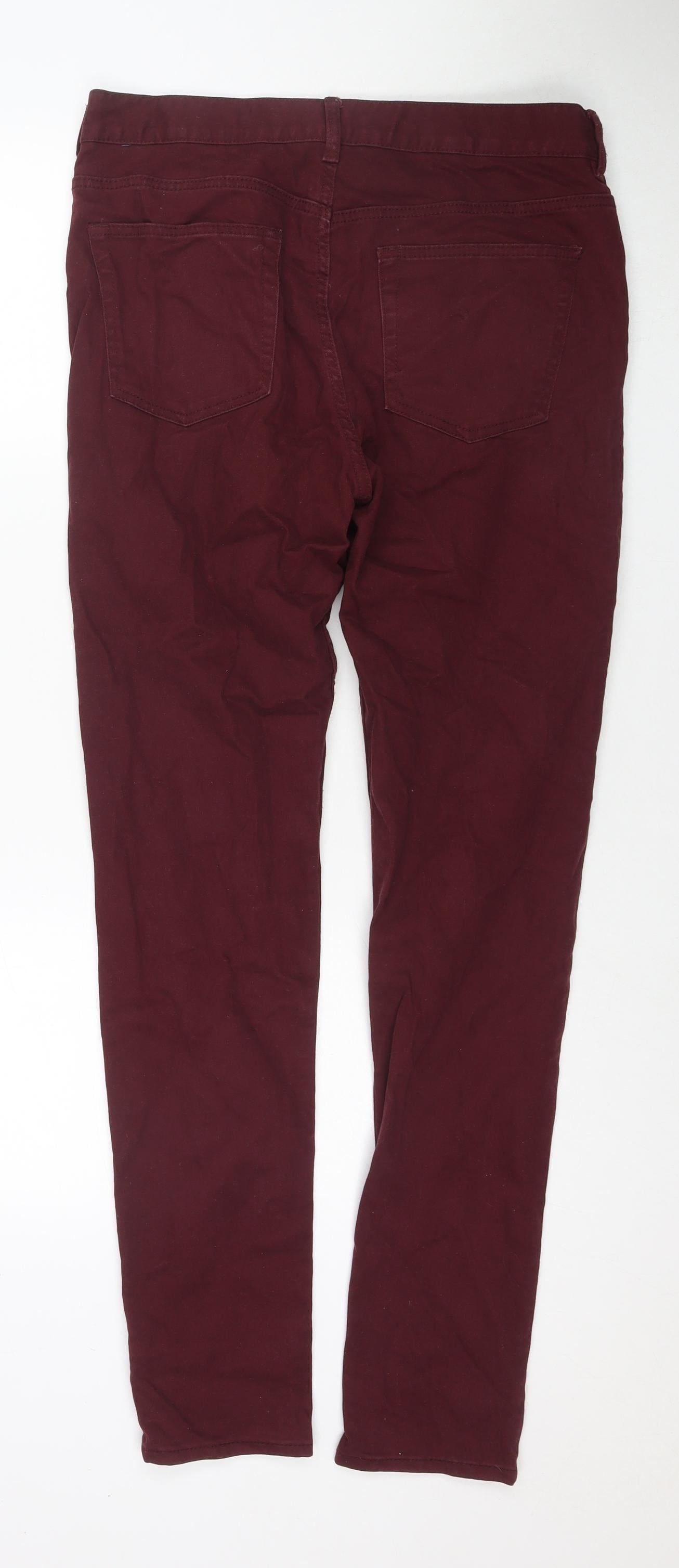 Gap Mens Blue Cotton Skinny Jeans Size 31 in L30 in Regular Zip
