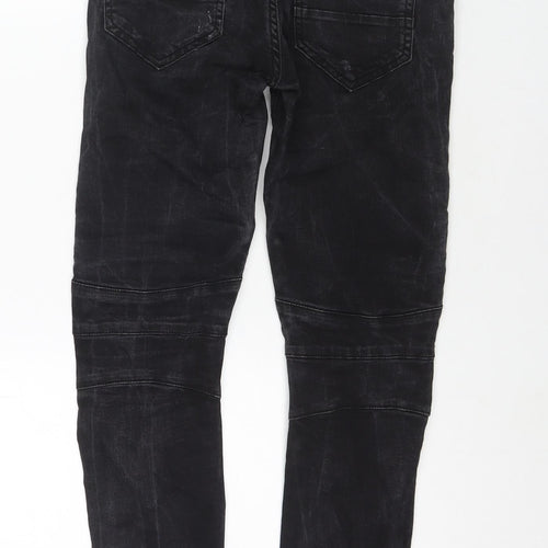 Denim & Co. Mens Blue Cotton Skinny Jeans Size 28 in L30 in Regular Zip