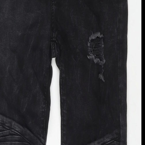 Denim & Co. Mens Blue Cotton Skinny Jeans Size 28 in L30 in Regular Zip