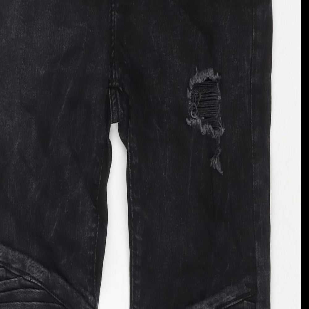Denim & Co. Mens Blue Cotton Skinny Jeans Size 28 in L30 in Regular Zip