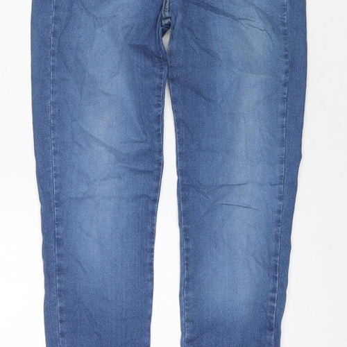 B Jeans Womens Blue Cotton Skinny Jeans Size 27 in L29 in Regular Zip