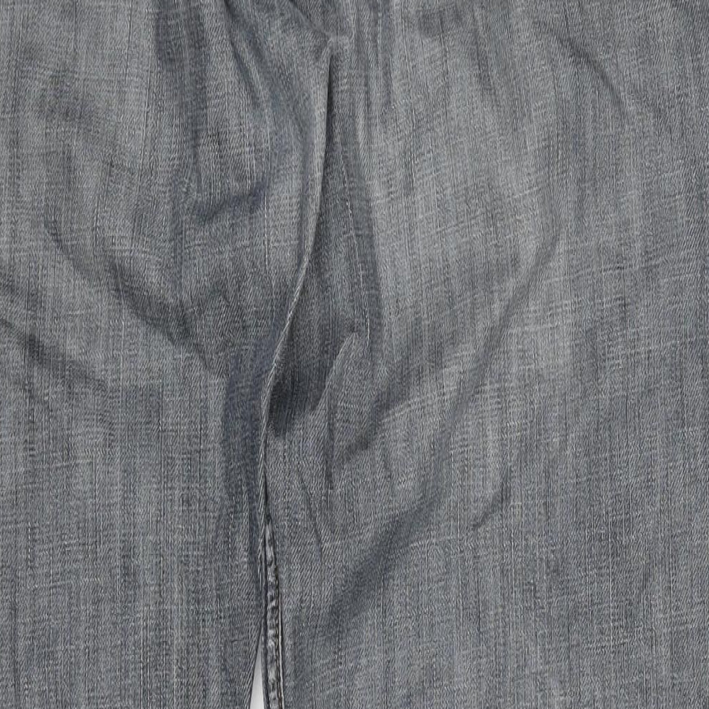Gap Mens Blue Cotton Straight Jeans Size 34 in L32 in Regular Zip - Gap 1969