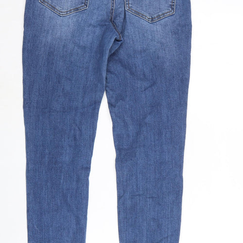 CI SONO Womens Blue Cotton Blend Skinny Jeans Size 28 in L28 in Regular Zip