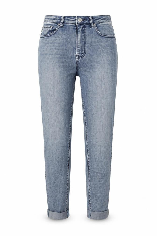 Missguided Womens Blue Cotton Blend Straight Jeans Size 8 L26 in Regular Zip