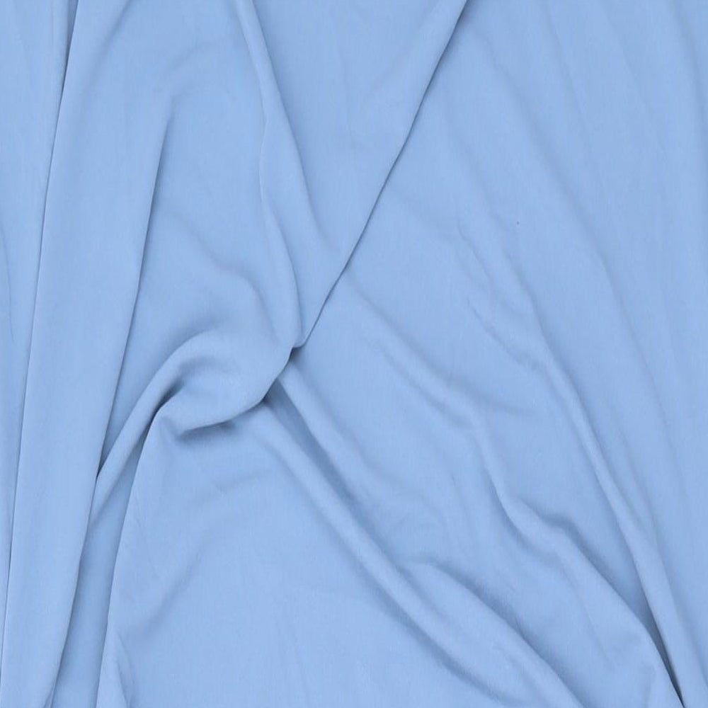 Marks and Spencer Womens Blue Polyester Maxi Size 20 Boat Neck Pullover