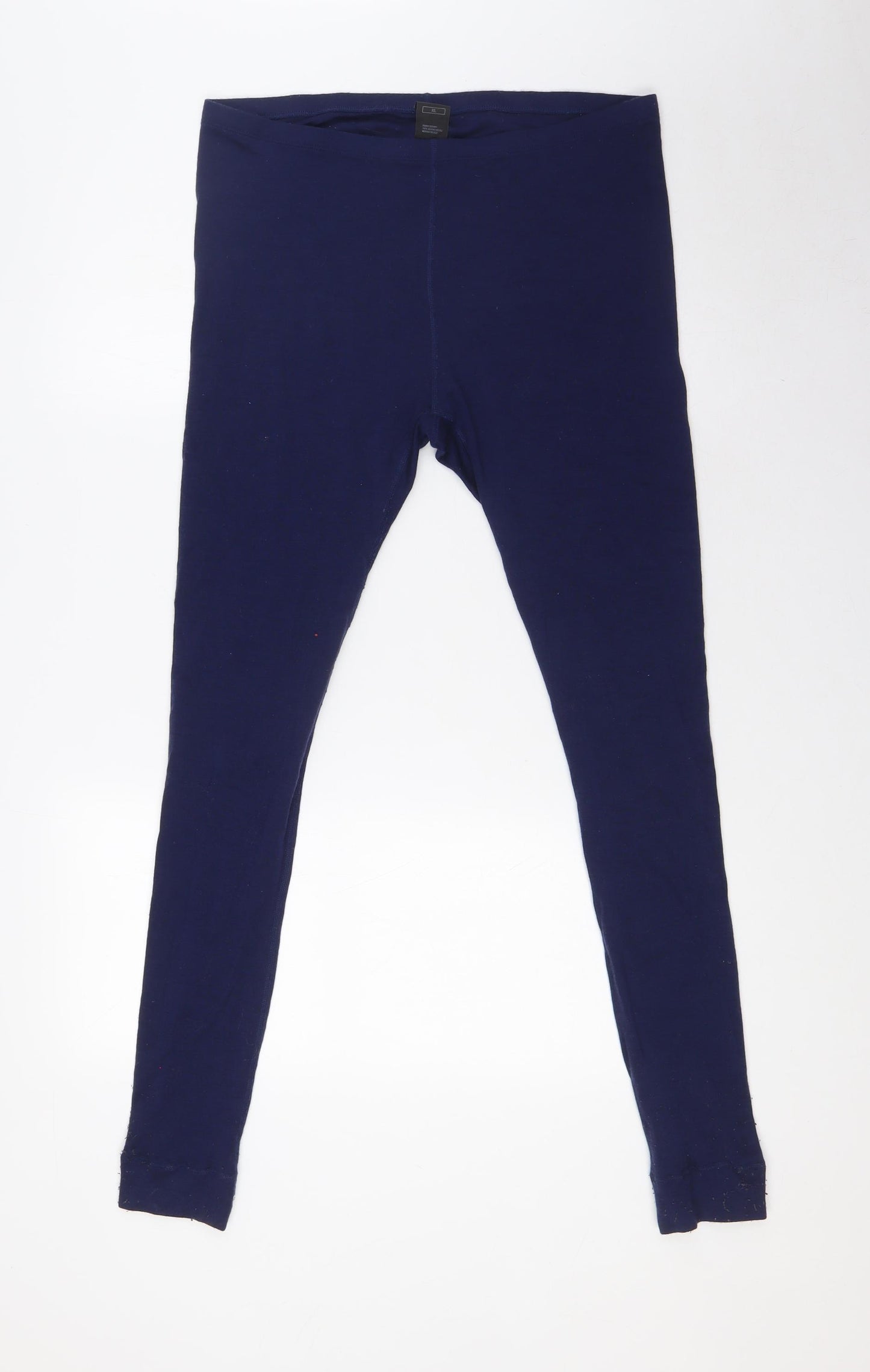 Lapasa Womens Blue Wool Trousers Size XL L31 in Regular - Long johns