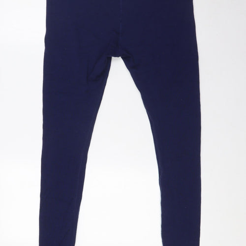 Lapasa Womens Blue Wool Trousers Size XL L31 in Regular - Long johns