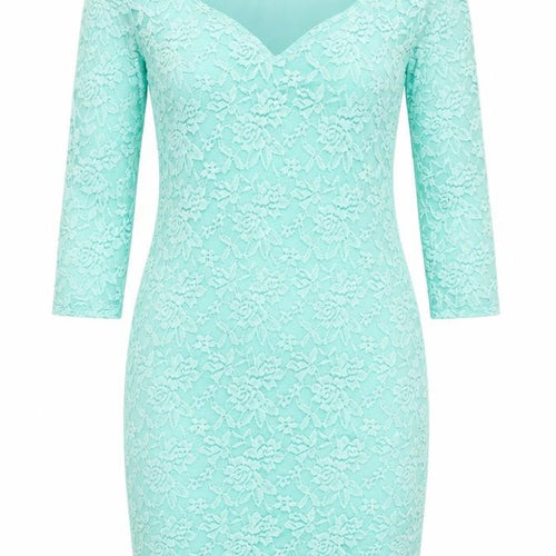 ASOS Womens Blue Floral Nylon Bodycon Size 12 Sweetheart Pullover