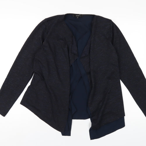 Bonita Womens Blue V-Neck Viscose Cardigan Jumper Size S