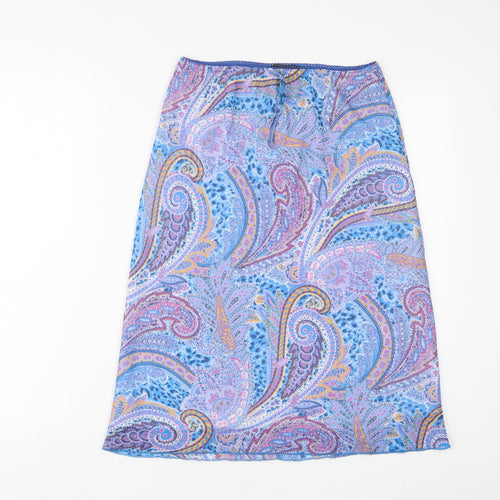Urban Outfitters Womens Multicoloured Fair Isle Polyester A-Line Skirt Size S