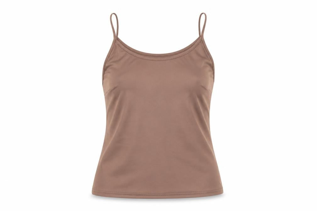 NEXT Womens Brown Viscose Camisole Tank Size 10 Scoop Neck