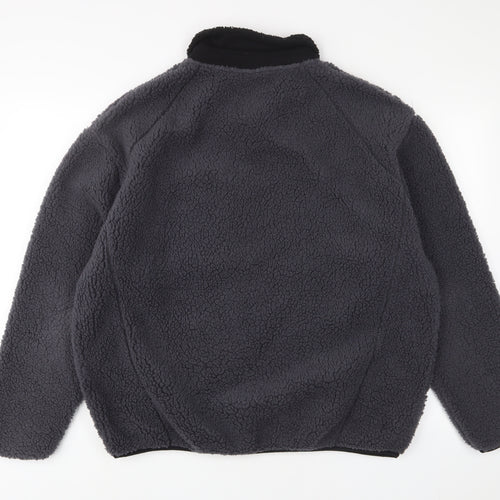 ASOS Mens Grey Polyester Pullover Sweatshirt Size M