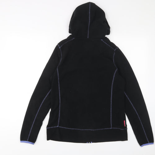 Peter Storm Womens Black Jacket Size 12 Zip - Zip Pockets