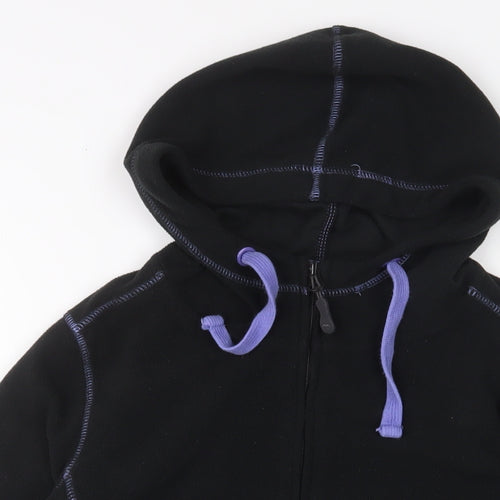 Peter Storm Womens Black Jacket Size 12 Zip - Zip Pockets