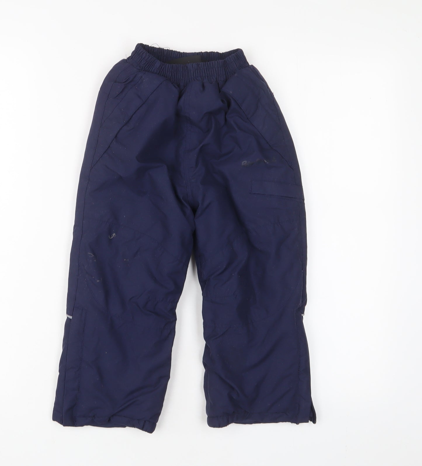 Peter Storm Boys Blue Polyester Rain Trousers Trousers Size 3-4 Years Regular Pullover