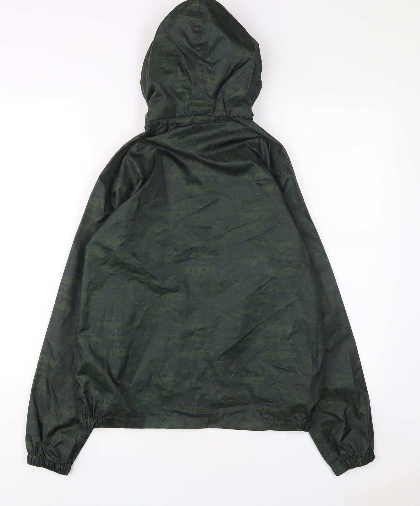 Gelert Boys Green Camouflage Jacket Size 13 Years Zip - Pockets