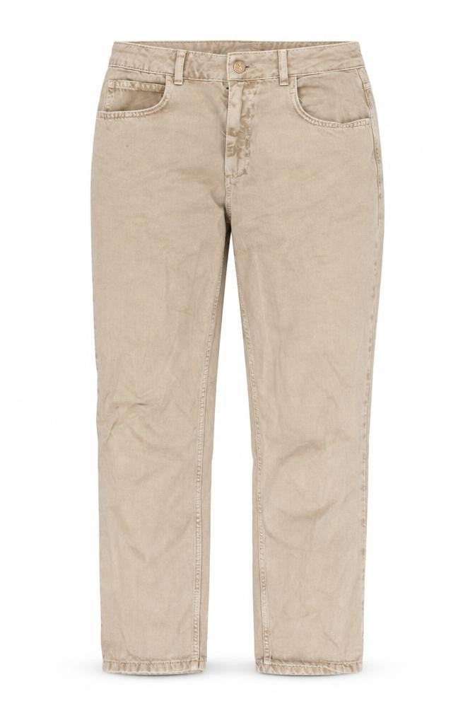Reclaimed Vintage Womens Brown Cotton Straight Jeans Size 30 in L32 in Regular Zip - Vintage