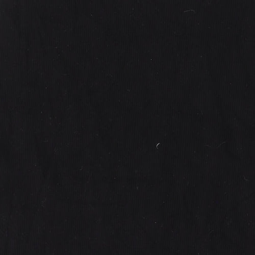 Warehouse Womens Black Polyester A-Line Skirt Size M