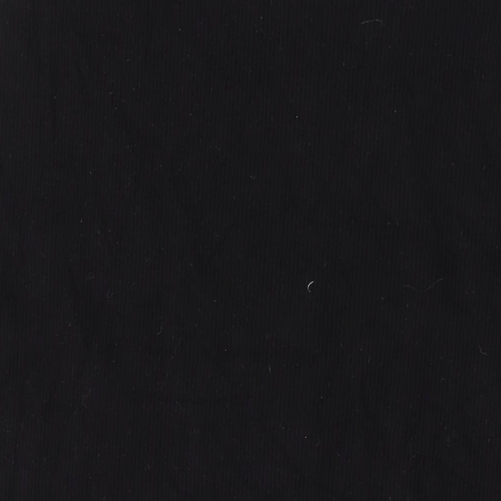 Warehouse Womens Black Polyester A-Line Skirt Size M