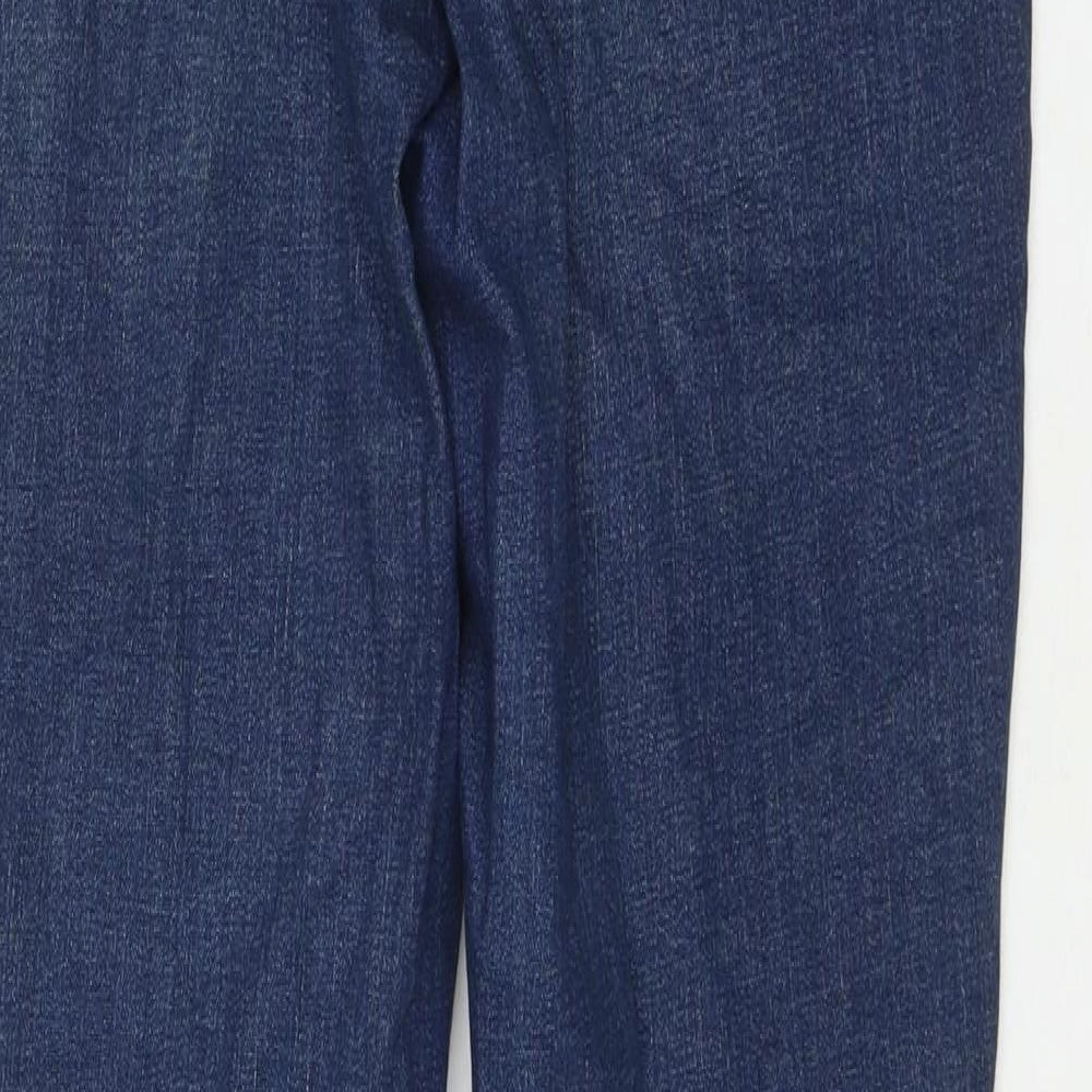 Old Navy Womens Black Cotton Skinny Jeans Size 14 L30 in Regular Zip