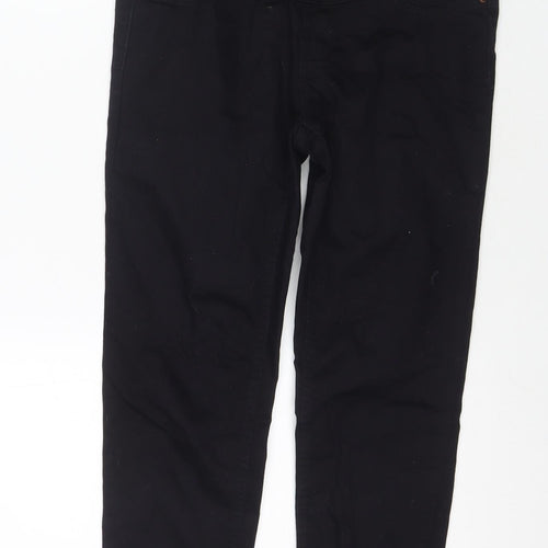 New Look Womens Black Cotton Skinny Jeans Size 8 L26 in Regular