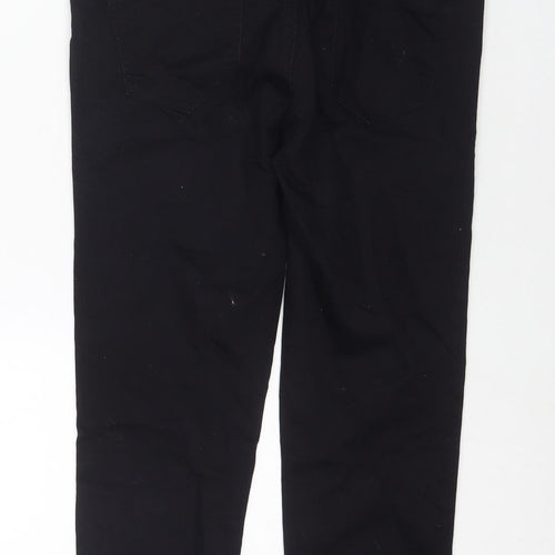 New Look Womens Black Cotton Skinny Jeans Size 8 L26 in Regular
