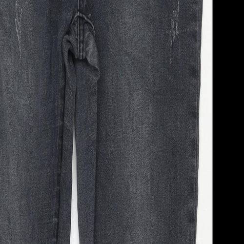 Voir Jeans Womens Black Cotton Skinny Jeans Size 32 in L27 in Regular Zip