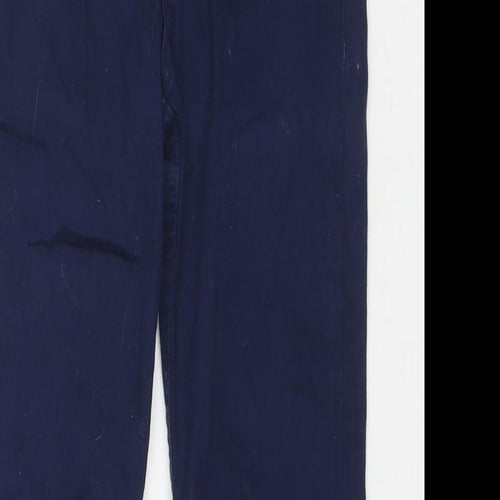 Dame Dos Boys Blue Polyester Blend Skinny Jeans Size 12 Years L25 in Regular Zip