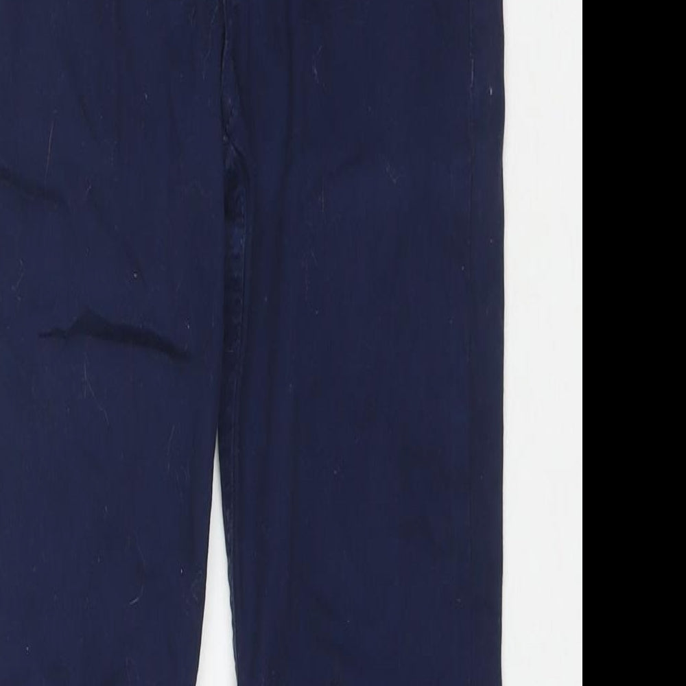 Dame Dos Boys Blue Polyester Blend Skinny Jeans Size 12 Years L25 in Regular Zip