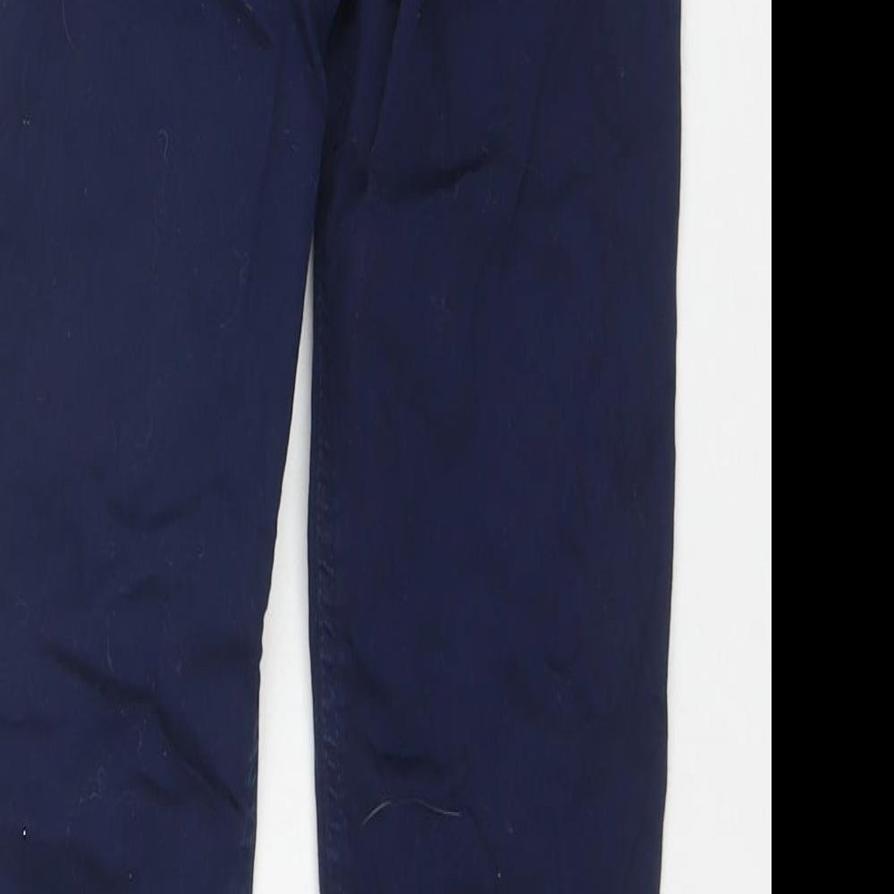 Dame Dos Boys Blue Polyester Blend Skinny Jeans Size 12 Years L25 in Regular Zip
