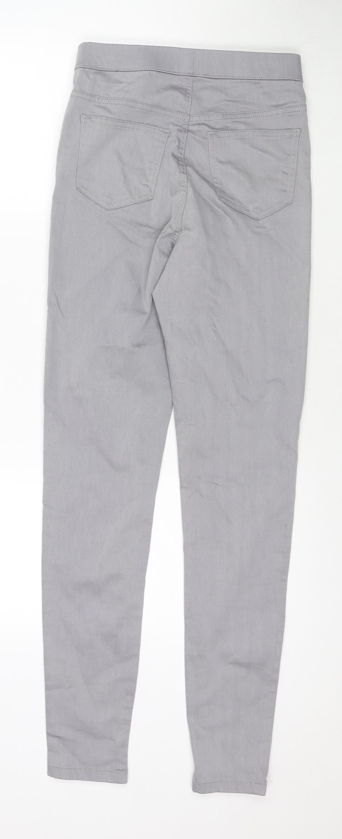 Marks and Spencer Womens Green Cotton Jegging Jeans Size 8 L30 in Regular