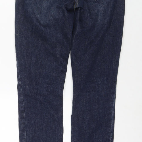 Gap Womens Blue Cotton Skinny Jeans Size 28 in L32 in Regular Zip