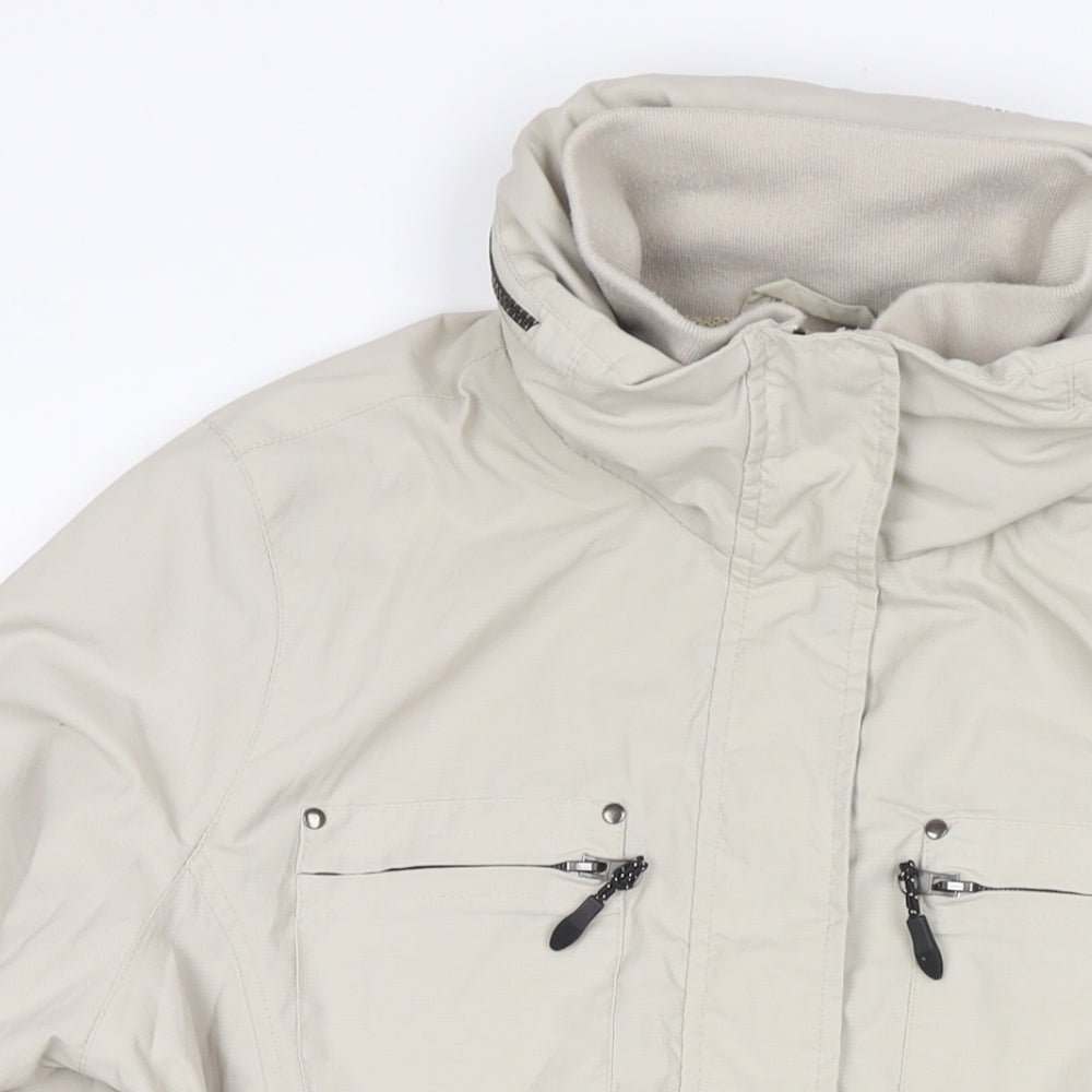 Snowdonia Womens Beige Jacket Size 16 Zip