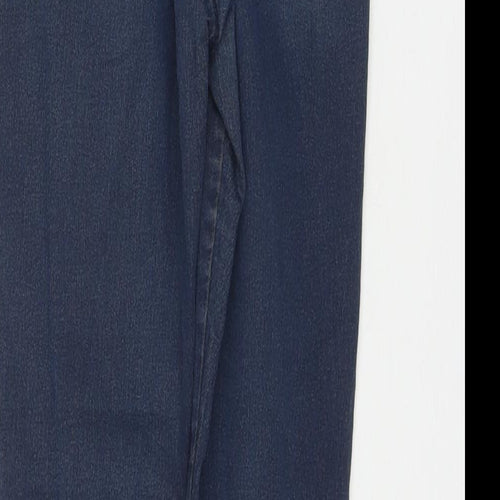 ASOS Womens Blue Cotton Skinny Jeans Size 28 in L32 in Regular Zip