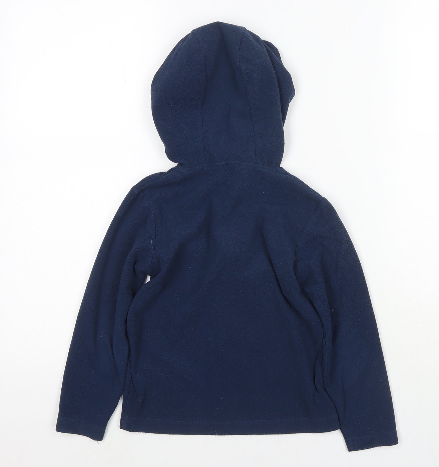 Mountain Warehouse Girls Blue Polyester Pullover Hoodie Size 5-6 Years Pullover