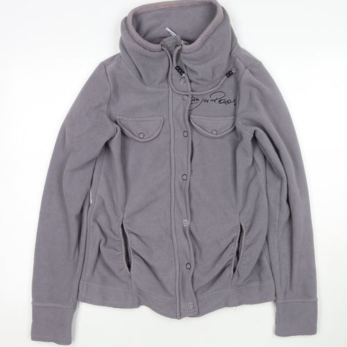 KangaROOS Womens Grey Jacket Size 10 Zip - Size 10-12