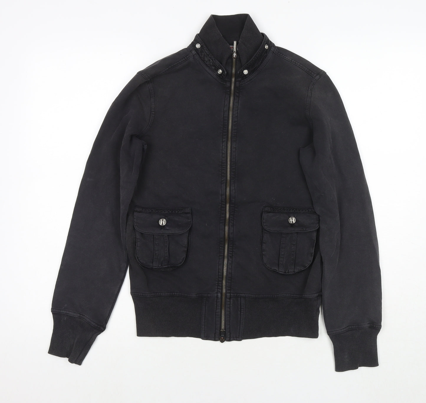 Challenger Womens Black Jacket Size 12 Zip