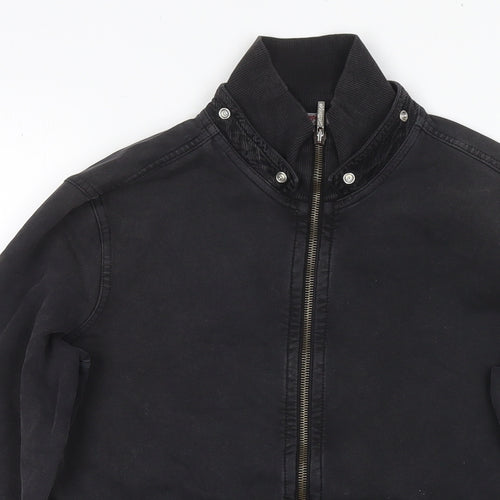 Challenger Womens Black Jacket Size 12 Zip