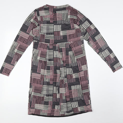 Masai Womens Multicoloured Polyester A-Line Size S Boat Neck
