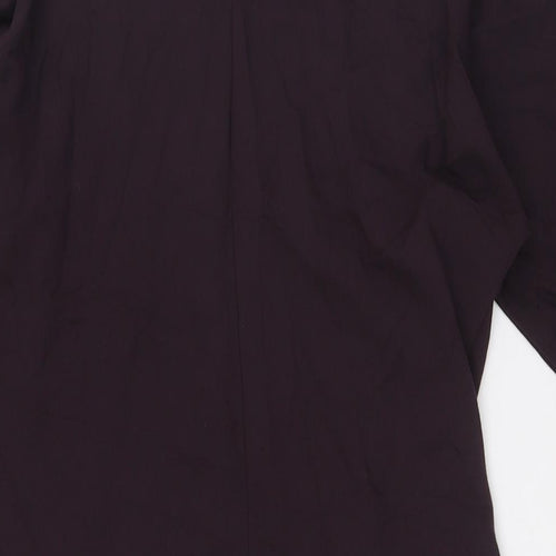 The White Company Womens Brown Viscose A-Line Size 10 Round Neck - Cold Shoulder