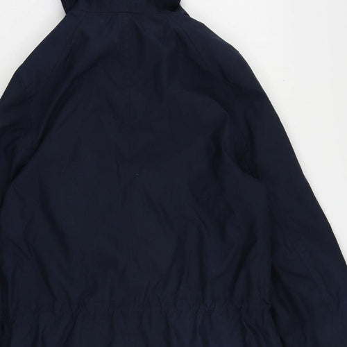Timberland Womens Blue Jacket Size M Zip - Vintage Hooded