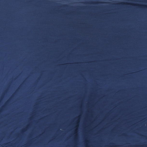Jack Wills Womens Blue Modal Basic T-Shirt Size M Crew Neck - Vintage