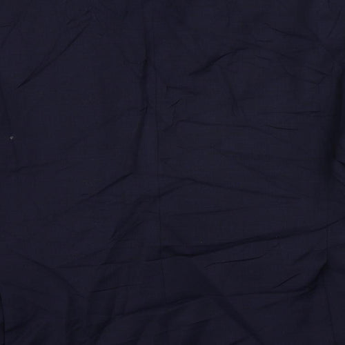 Marks and Spencer Mens Blue Wool Jacket Suit Jacket Size 38 Regular