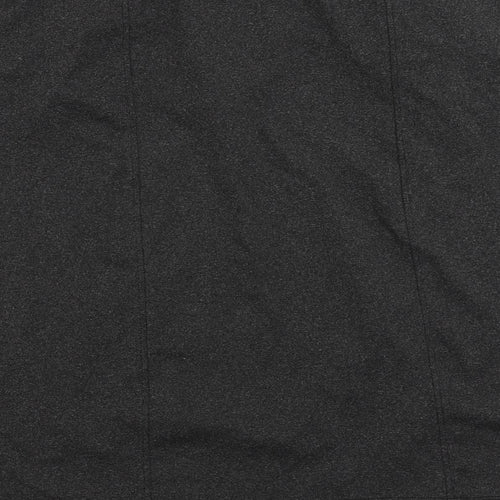 Ginger Womens Grey Polyester Straight & Pencil Skirt Size L - Elastic Waist