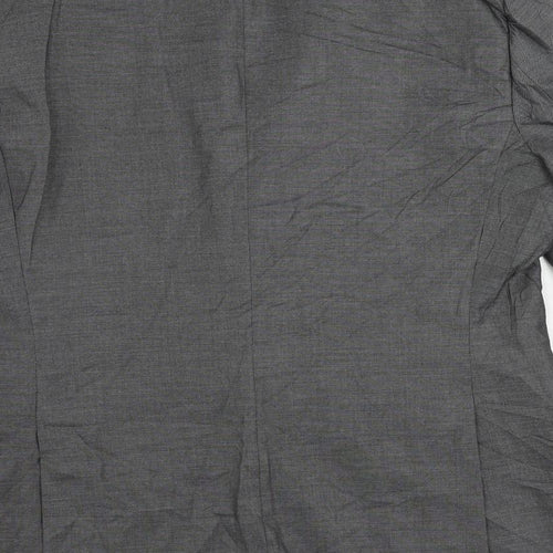 Marks and Spencer Mens Grey Wool Jacket Suit Jacket Size 41 Regular