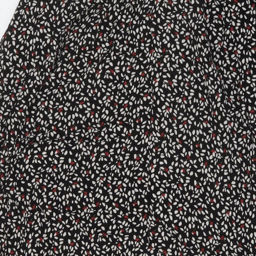 John Lewis Womens Multicoloured Geometric Viscose A-Line Skirt Size 12