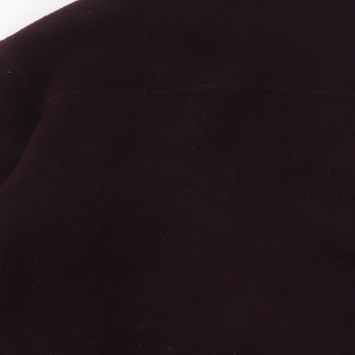 Marks and Spencer Womens Purple Jacket Size 12 Zip