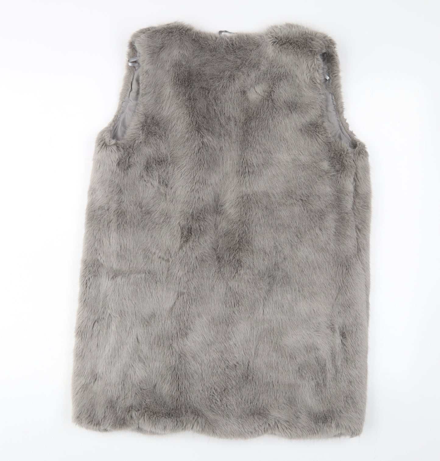 New Look Womens Grey Jacket Size 8 - Open