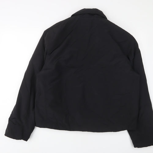 Weekday Womens Black Jacket Size M Snap